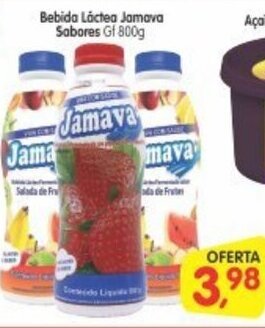 Cercadão Bebida Lactea Jamava Sabores 800g oferta