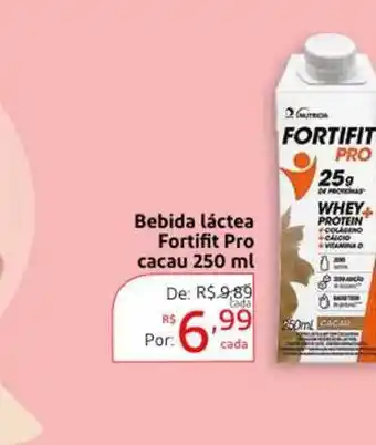 Bebida Láctea Fortifit Pro Cacau 250ml