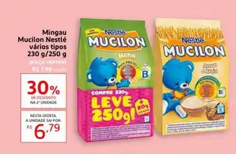 Drogaria Extra Mingau Mucilon Nestlé Vários Tipos oferta