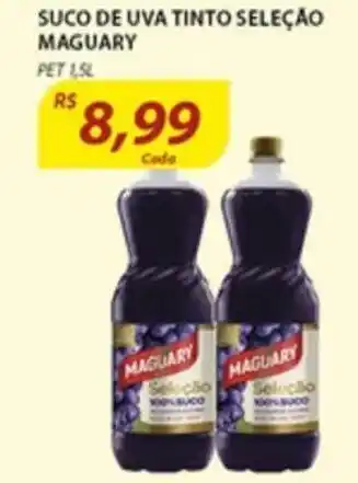 Assaí Atacadista Suco de Uva Tinto Selecao Maguary 15L oferta