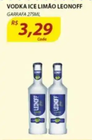 Vodka Ice Limao Leonoff 275ml