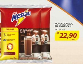 Assaí Atacadista Achocolatado em po Nescau 2kg oferta