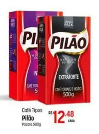 Muffato Café Tipos Pilão Pacote 500g oferta