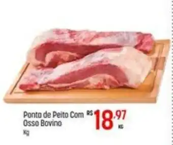 Muffato Ponto de Peito Com Osso Bovino kg oferta