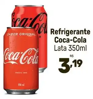 Supermercados Jau Serve Refrigerante Coca-Cola Lata 350ml oferta
