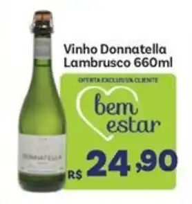 Vinho Donnatella Lambrusco 660ml