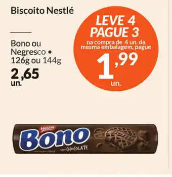 Comercial Zaffari Biscoito Nestle 126g ou 144g oferta
