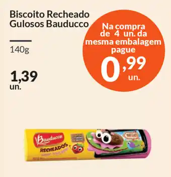 Biscoito Recheado Gulosos Bauducco 140g