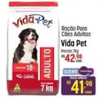 Muffato Ração Para Cões Adultos Vida Pet Pacote 7Kg oferta
