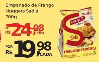Empanado de Frango Nuggets Sadia 700g