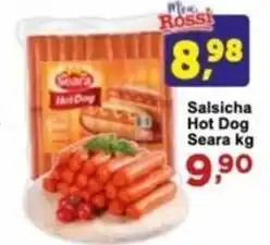 Rossi Supermercado Salsicha Hot Dog Seara kg oferta