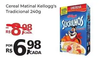 Cereal Matinal Kellogg's Tradicional 240g