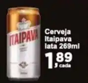 Rossi Supermercado Cerveja Itaipava lata 269ml oferta