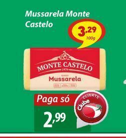 D'avó Supermercado Mussarela monte castelo oferta