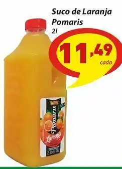 D'avó Supermercado Suco de laranja pomaris 2 l oferta