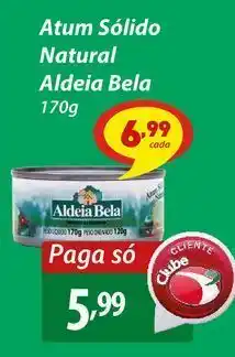 Atum sólido aldeia bela