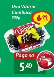 Uva vitória cumbuca 500 gr