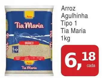 Mineirão Atacarejo Arroz Agulhinha Tipo 1 Tia Maria oferta