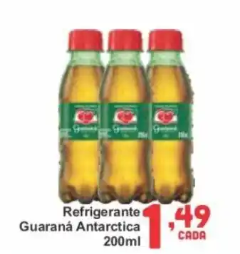 Rede Super Compras Refrigerante Guaraná Antarctica 200ml oferta