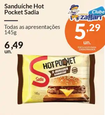 Sanduiche Hot Pocket Sadia 145g