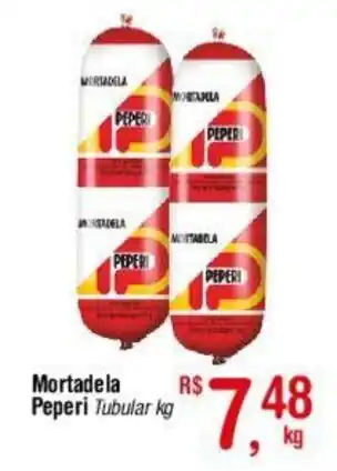Fort Atacadista Mortadela Peperi Tubular kg oferta