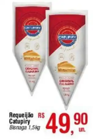 Fort Atacadista Requeijão Catupiry Bisnaga 1,5kg oferta