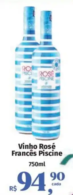 Supermercados Mateus Vinho Rosé Francês Piscine 750ml oferta