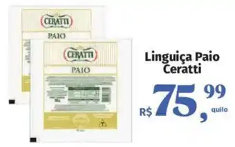Supermercados Mateus Linguiça Pai Ceratti oferta