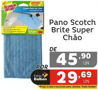 Supermercado Dalben Pano Scotch Brite Super Chão oferta