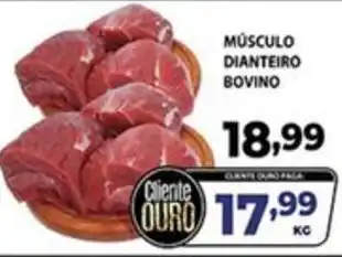 Supermercados Tiaozinho MÚSCULO DIANTEIRO BOVINO oferta