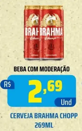 Tatico CERVEJA BRAHMA CHOPP 269ML oferta