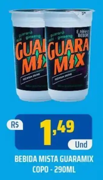 Tatico BEBIDA MISTA GUARAMIX COPO - 290ML oferta