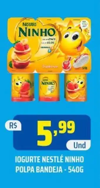 IOGURTE NESTLÉ NINHO POLPA BANDEJA - 540G