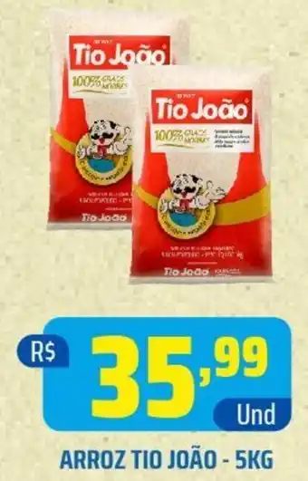 Tatico ARROZ TIO JOÃO -5KG oferta