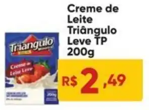 Atacado Vem Creme de Leite Triângulo Leve tp 200g oferta