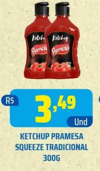 KETCHUP PRAMESA SQUEEZE TRADICIONAL 300G