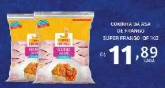 Bahamas Supermercados COXINHA DA ASA DE FRANGO SUPER FRANGO OF 1KG oferta
