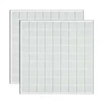 Pastilha de vidro cristal placa 29,2x29,2cm branco glass mosaic