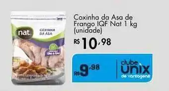 Coxinha Da Asa De Frango Iqf Nat 1kg