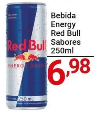 X Supermercados Bebida Energy Red Bull sabores 250ml oferta
