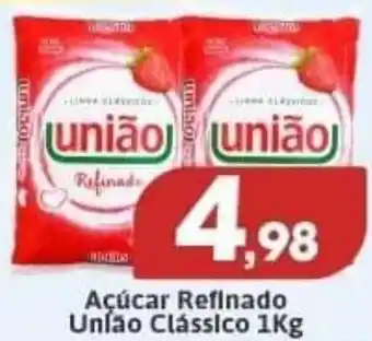 Açúcar Refinado Unlão Clássico 1kg