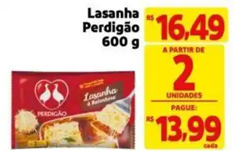 Extra Supermercado Lasanha Perdigão 600g oferta