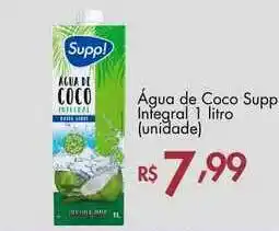 Supermercados Imperatriz água De Coco Supp Integral 1L oferta