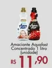 Supermercados Imperatriz Amaciante Aquafast Concentrado 1L oferta