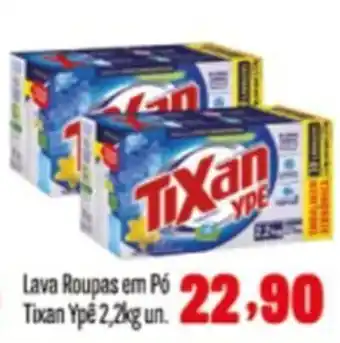Lava roupas em pó Tixan Ypê 2.2kg