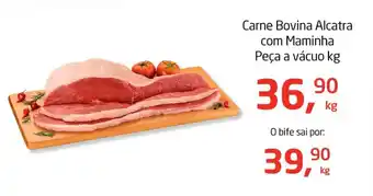 Tenda Atacado Carne Bovina Alcatra com Maminha Peça a vácuo kg oferta