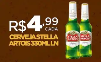 DB Supermercados CERVEJA STELLA ARTOIS 330ML LN oferta