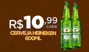 DB Supermercados CERVEJA HENEKEN 600ML oferta