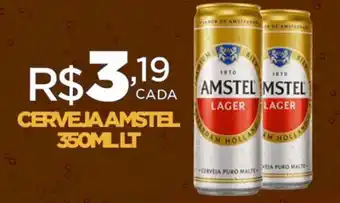 DB Supermercados CERVEJA AMSTEL 350ML LT oferta