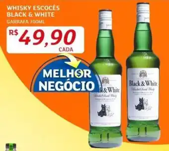 WHISKY ESCOCÈS BLACK & WHITE GARRAFA 700ML